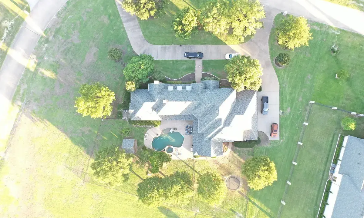 New shingle roof installation on a home in Homeland